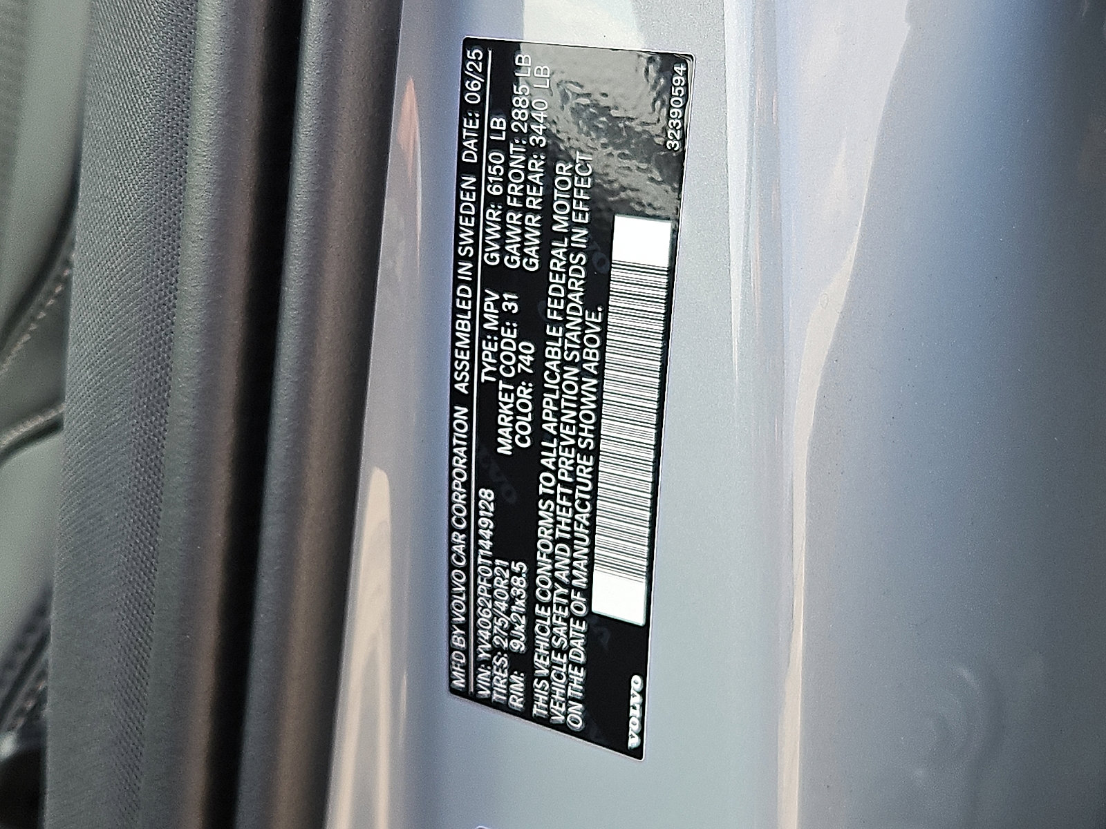 New 2026 Volvo XC90 B6 Ultra w/ Protection Package image 22