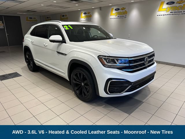 Used 2021 Volkswagen Atlas Cross Sport SEL Premium R-Line w/ Cross Sport MDO Package