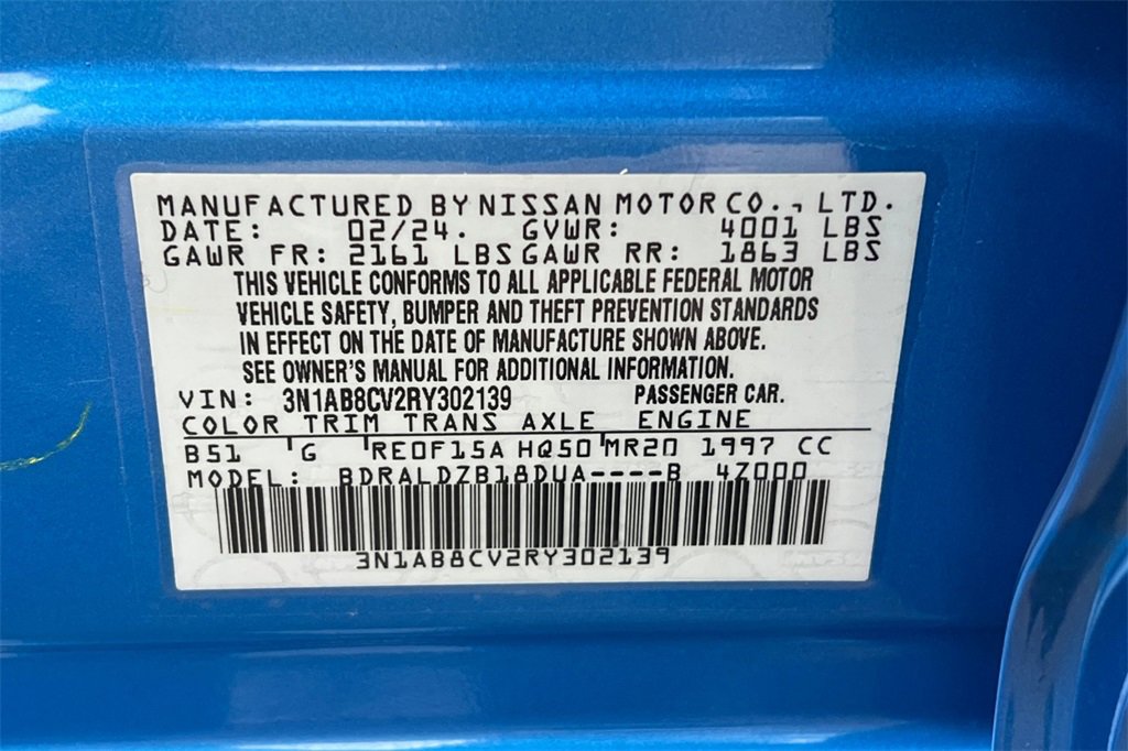 Used 2024 Nissan Sentra SV image 35