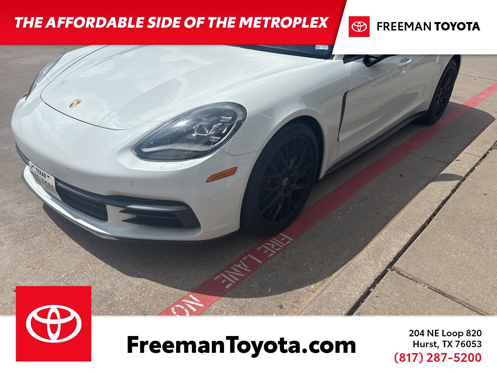 Used 2019 Porsche Panamera 4 AWD/4WD image 1
