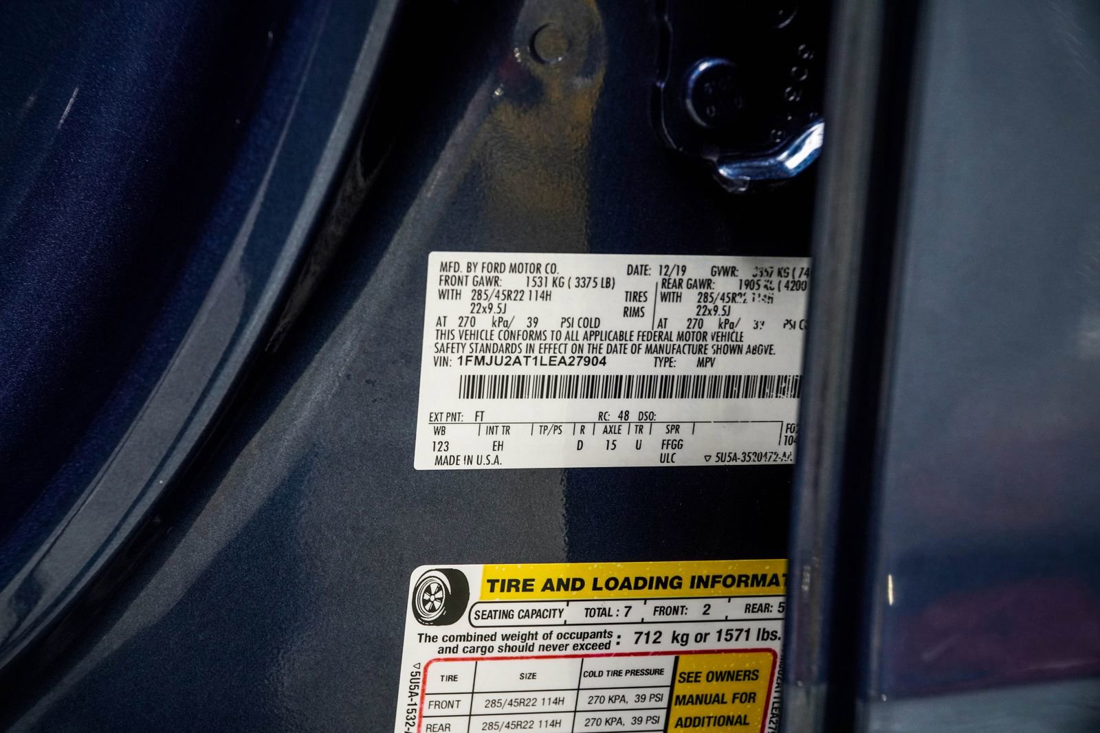 Used 2020 Ford Expedition Limited w/ Equipment Group 302A image 41