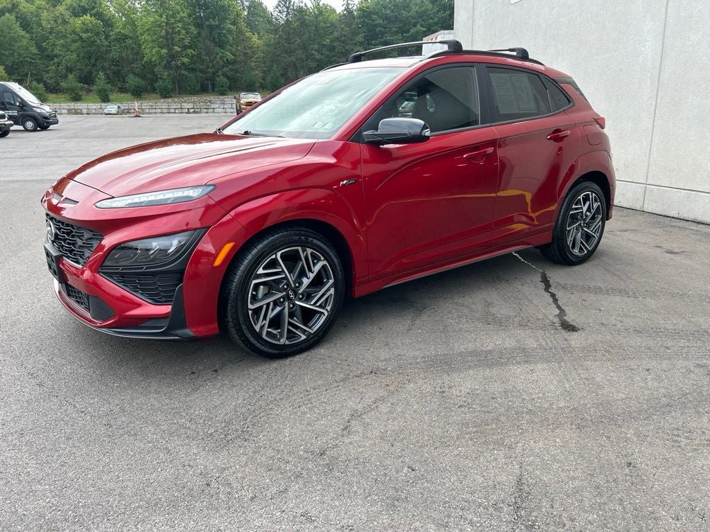 Used 2022 Hyundai Kona N Line w/ Tech Package AWD/4WD image 2