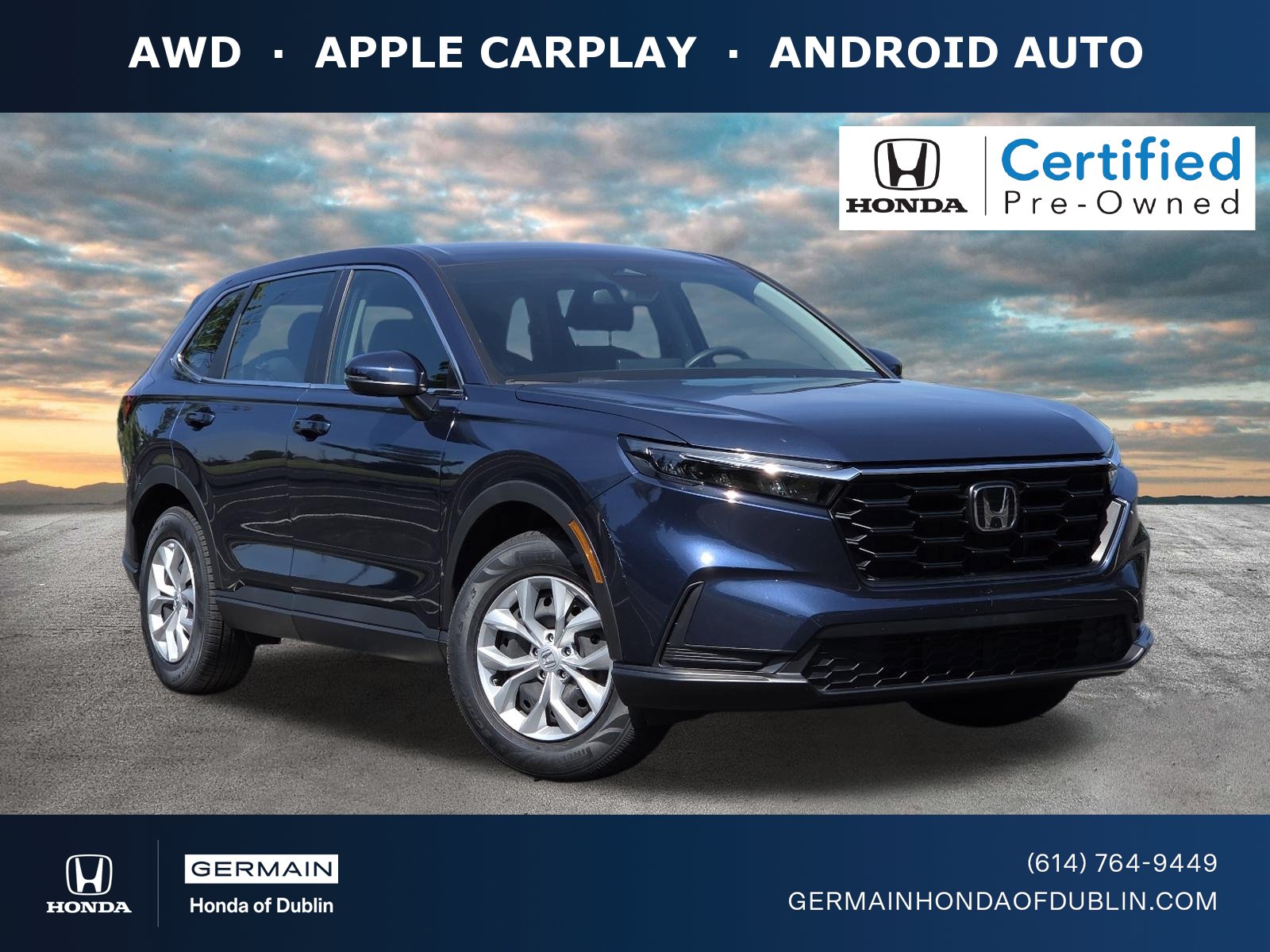 Certified 2024 Honda CR-V LX