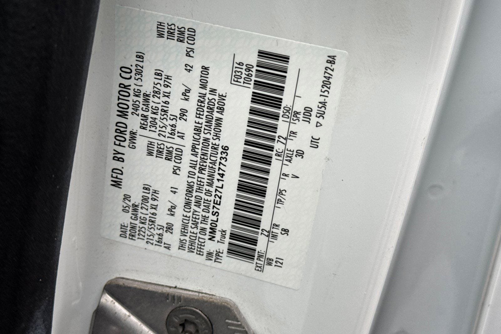 Used 2020 Ford Transit Connect XL FWD image 32