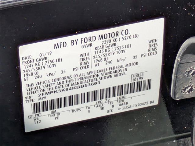 Used 2019 Ford Edge Titanium w/ Equipment Group 301A FWD image 25