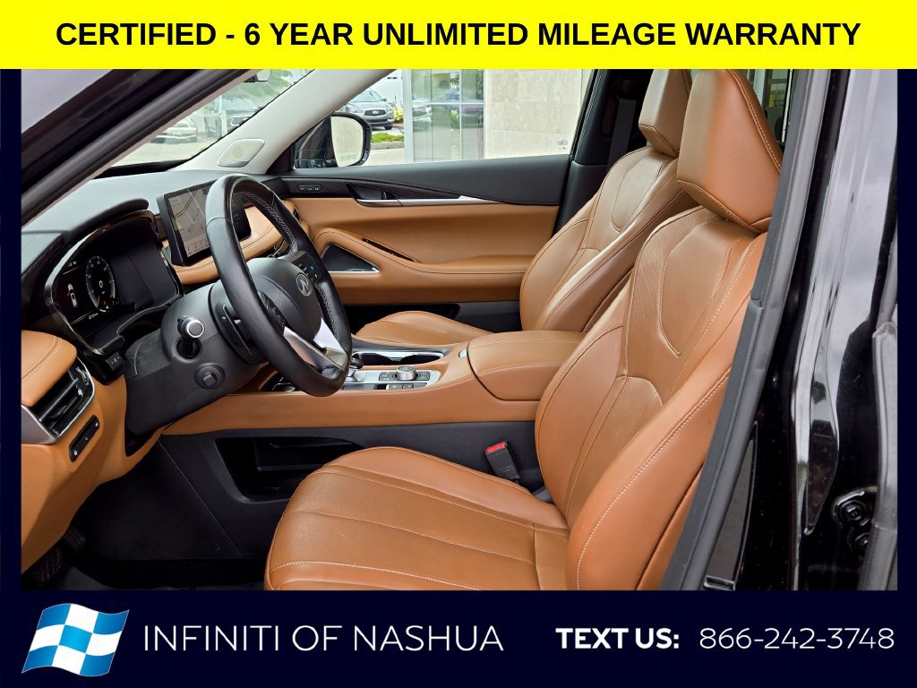 Certified 2023 INFINITI QX60 Sensory w/ Vision Package AWD/4WD image 4
