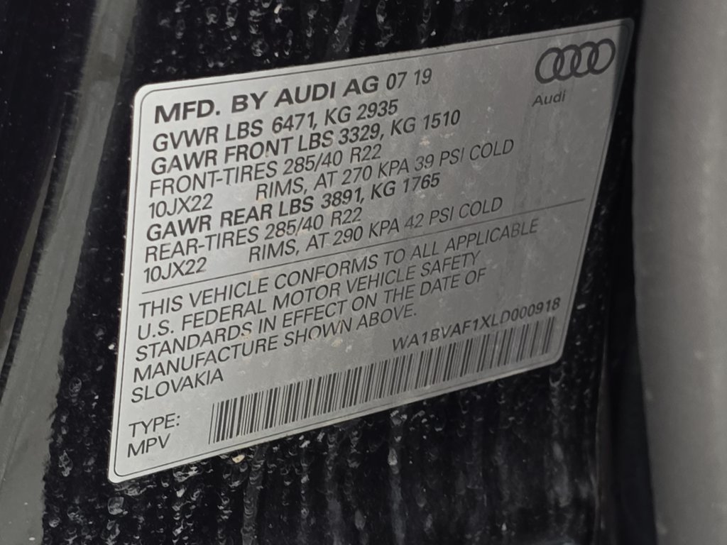 Used 2020 Audi Q8 Premium Plus AWD/4WD image 35