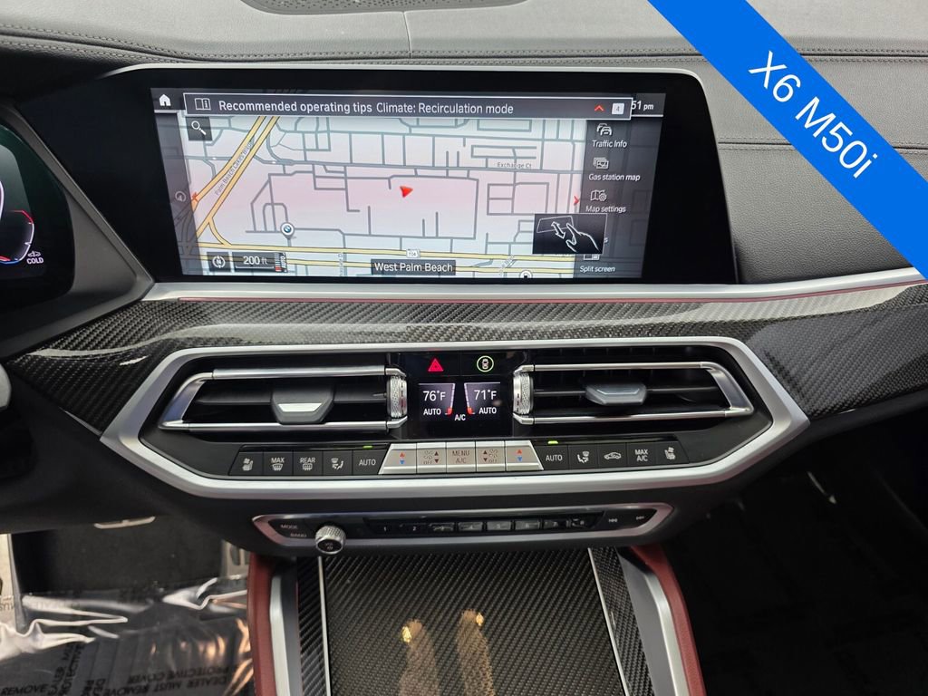 Used 2021 BMW X6 M50i w/ Premium Package image 22