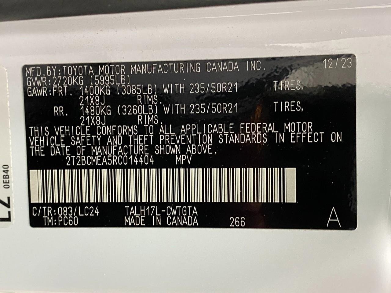 Certified 2024 Lexus RX 500h F Sport w/ Convenience Package image 35