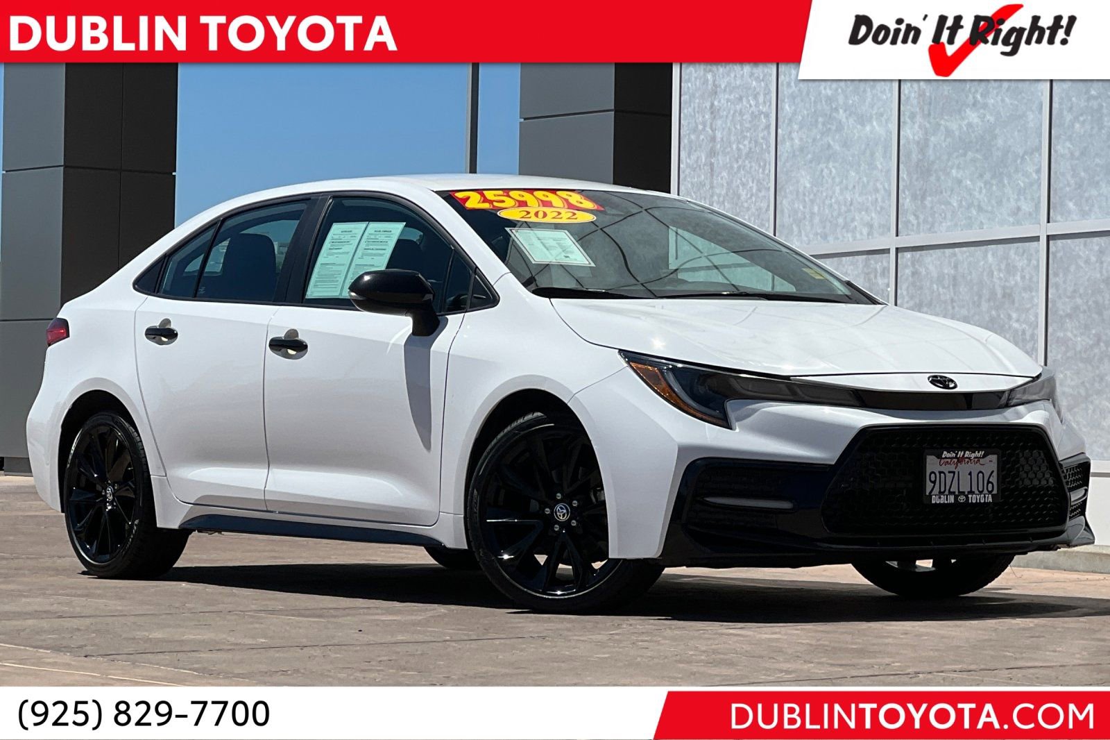 Used 2022 Toyota Corolla SE