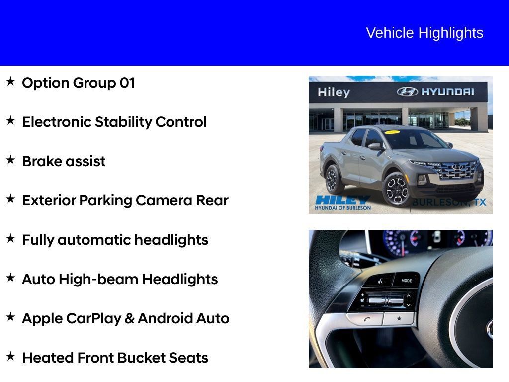 Used 2022 Hyundai Santa Cruz SEL image 10