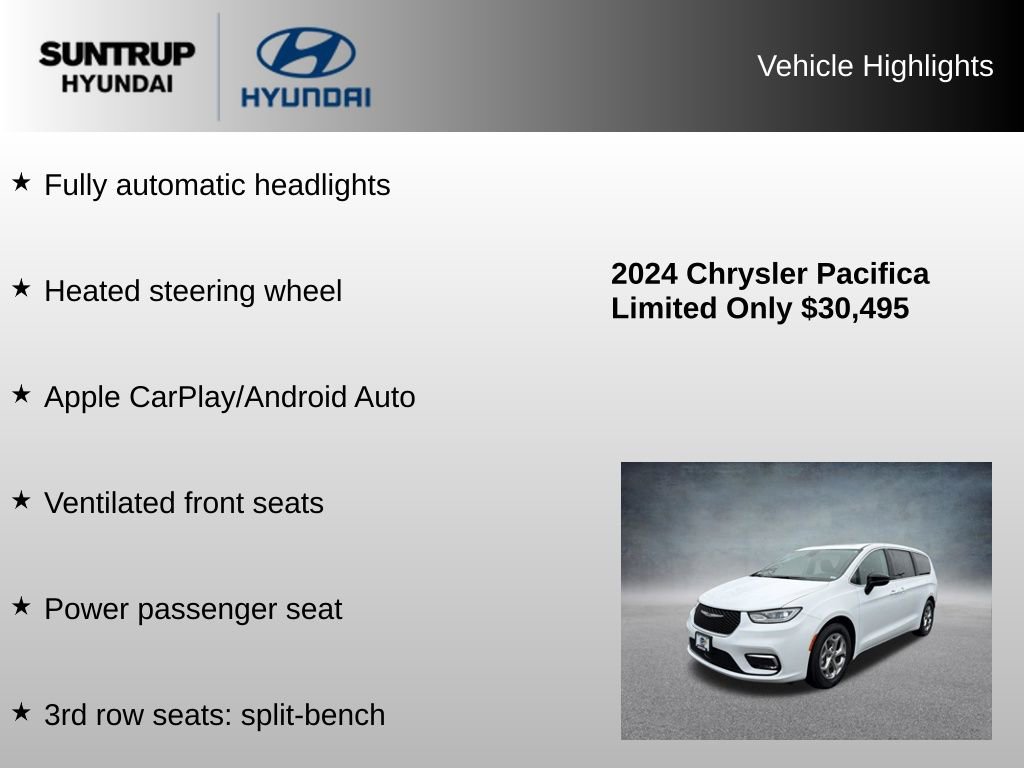 Used 2024 Chrysler Pacifica Limited FWD image 16