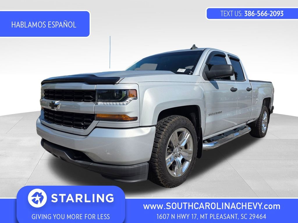 Used 2018 Chevrolet Silverado 1500 Custom w/ Custom Value Package