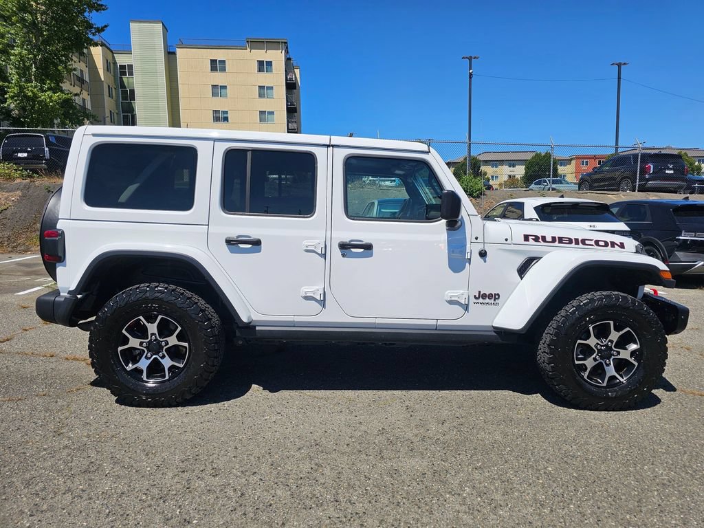 Used 2020 Jeep Wrangler Unlimited Rubicon w/ Steel Bumper Group AWD/4WD image 9