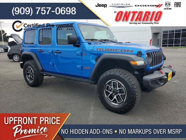 Certified 2024 Jeep Wrangler Unlimited Rubicon image 1