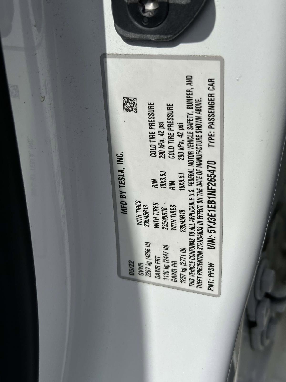 Used 2022 Tesla Model 3 Long Range AWD/4WD image 17