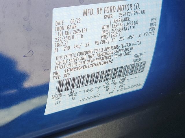 Certified 2023 Ford Explorer XLT AWD/4WD image 20