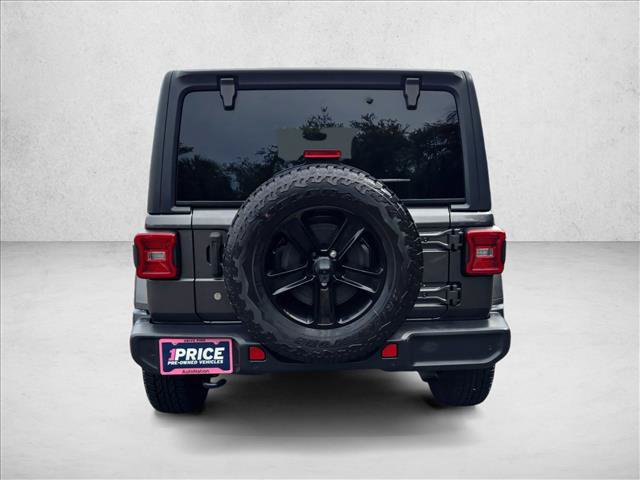 Used 2019 Jeep Wrangler Unlimited Sahara w/ Uconnect 4C Nav & Sound Group AWD/4WD image 7