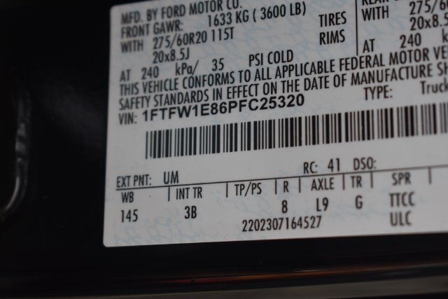 Used 2023 Ford F150 Platinum w/ Equipment Group 701A High AWD/4WD image 48