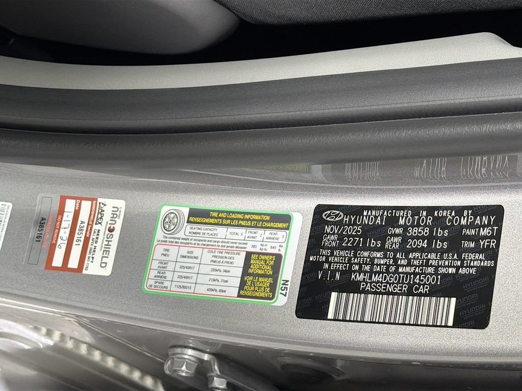 Used 2026 Hyundai Elantra Sport w/ Cargo Package FWD image 33