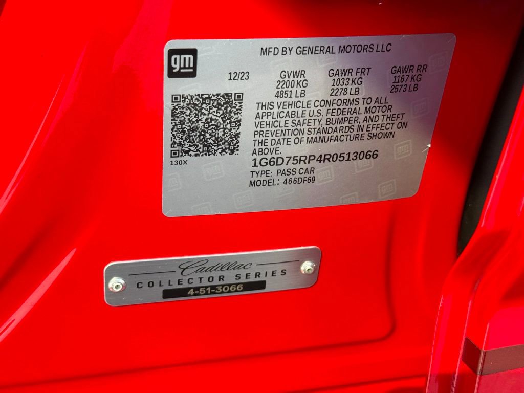 Used 2024 Cadillac CT4 V Blackwing w/ Elevation Edition image 46