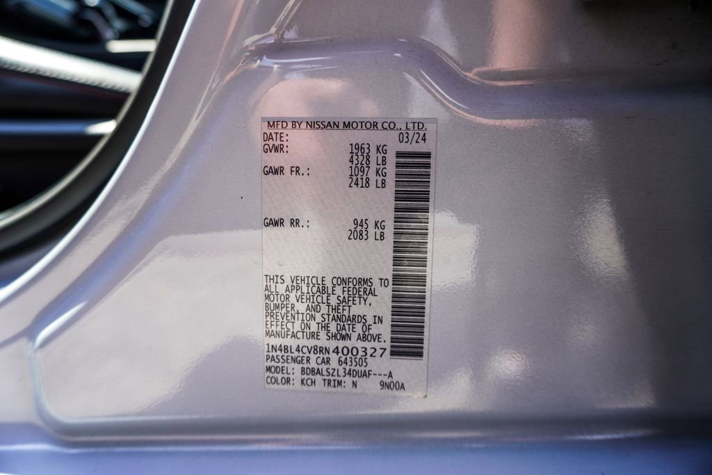 Used 2024 Nissan Altima 2.5 SR w/ SR Premium Package image 46