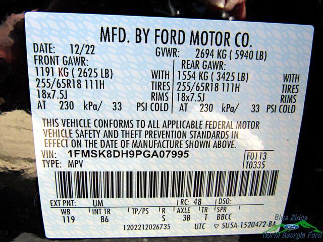 Used 2023 Ford Explorer XLT image 24