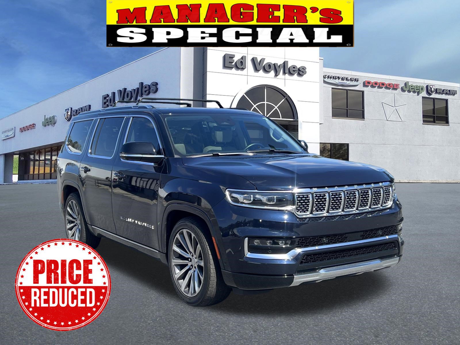 Used 2023 Jeep Grand Wagoneer 4WD w/ Flexible Seating Group