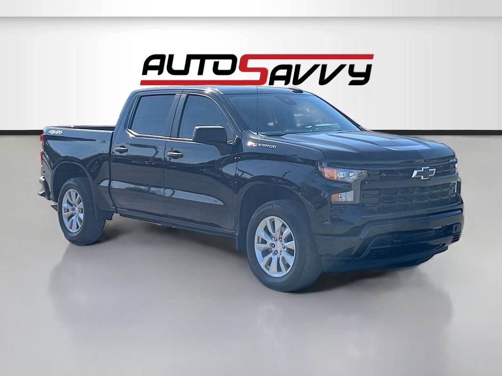 Used 2025 Chevrolet Silverado 1500 Custom AWD/4WD image 1