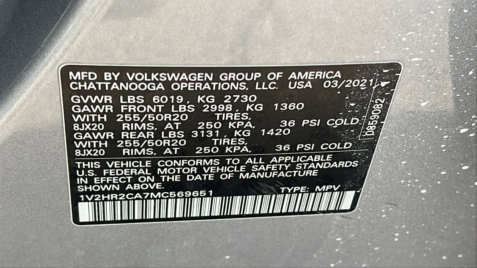 Used 2021 Volkswagen Atlas SE image 30