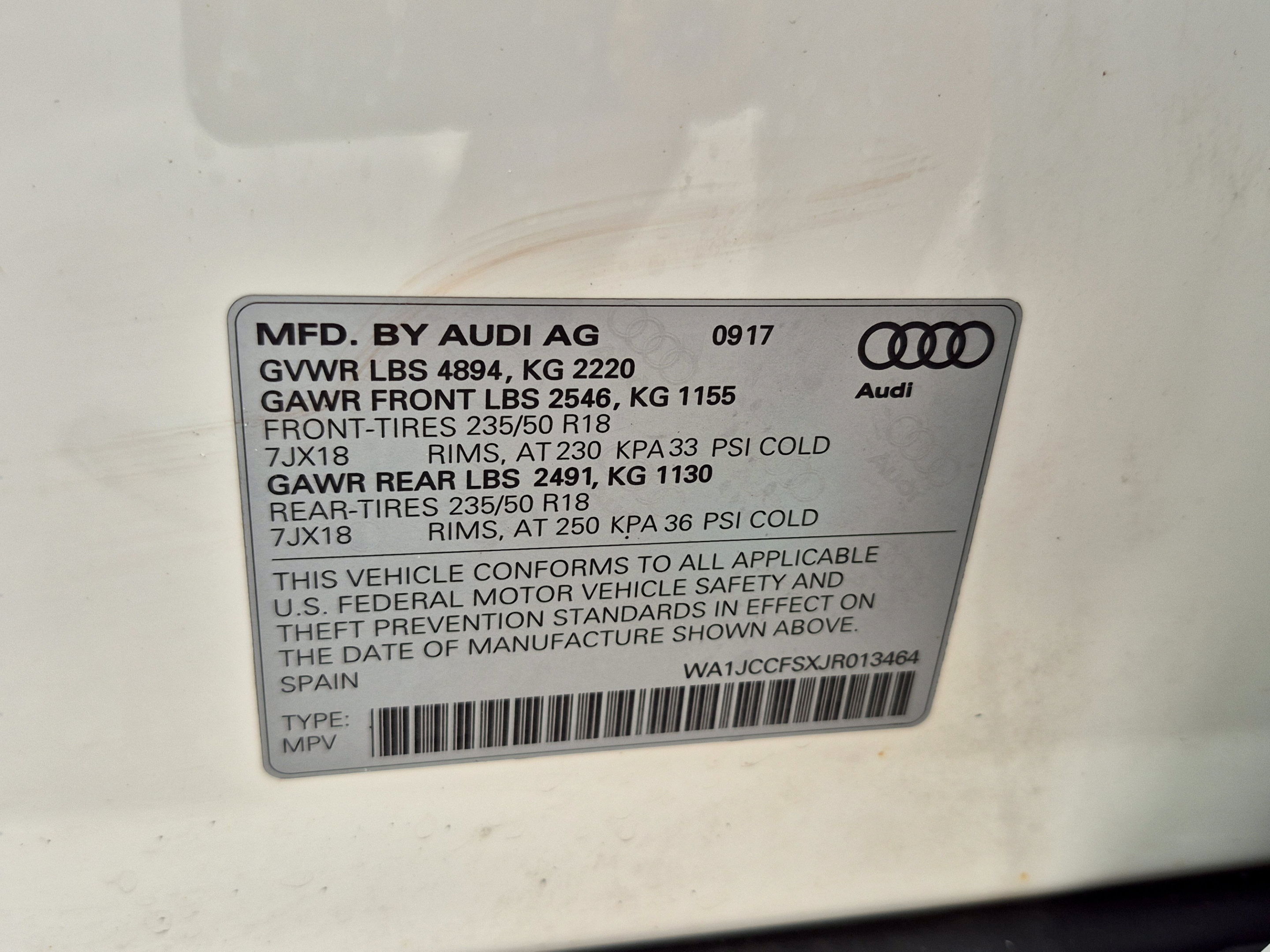 Used 2018 Audi Q3 2.0T Premium Plus w/ Premium Plus Package AWD/4WD image 36