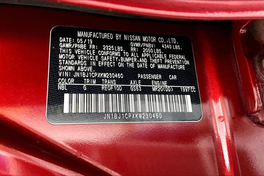 Used 2019 Nissan Rogue Sport SV w/ Technology Package FWD image 31
