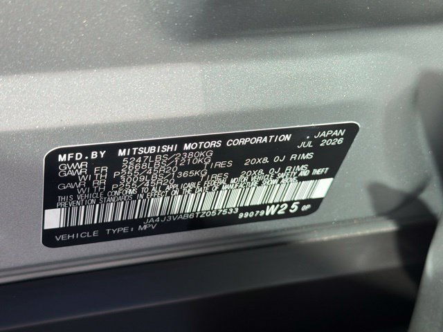 New 2026 Mitsubishi Outlander SE FWD image 25