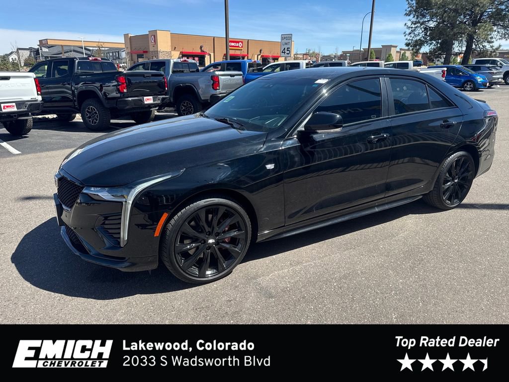 Used 2022 Cadillac CT4 Sport w/ LPO, ONYX Package