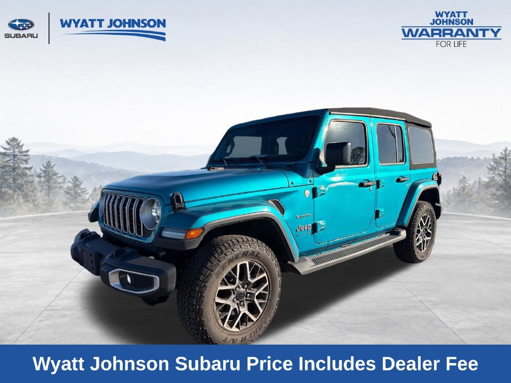 Used 2024 Jeep Wrangler Unlimited Sahara w/ Technology Group