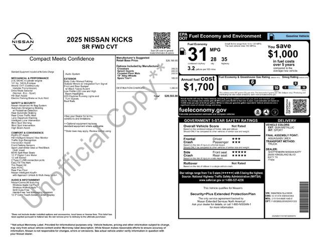 Used 2025 Nissan Kicks SR FWD image 27