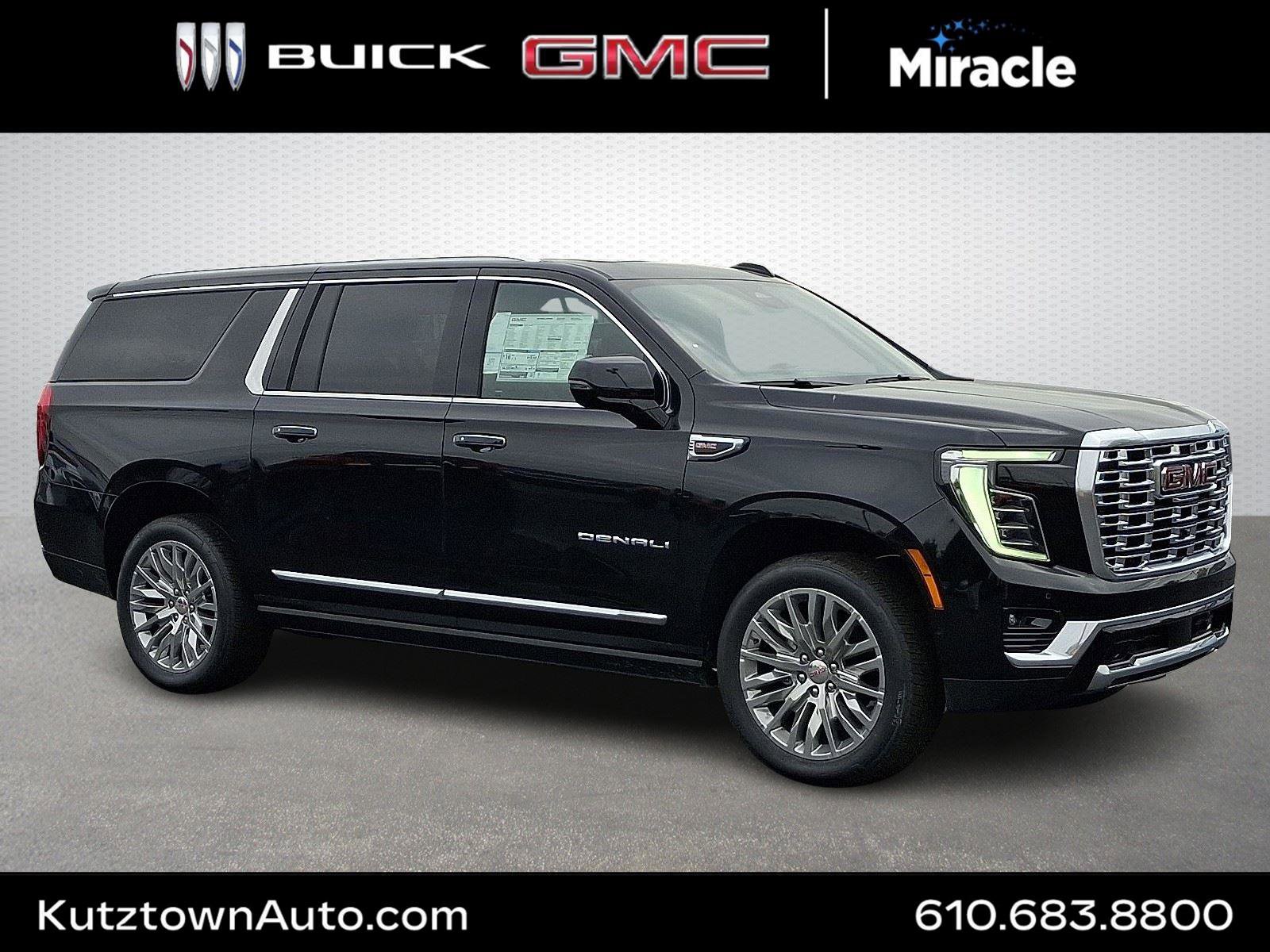 New 2025 GMC Yukon XL Denali w/ Denali Reserve Package