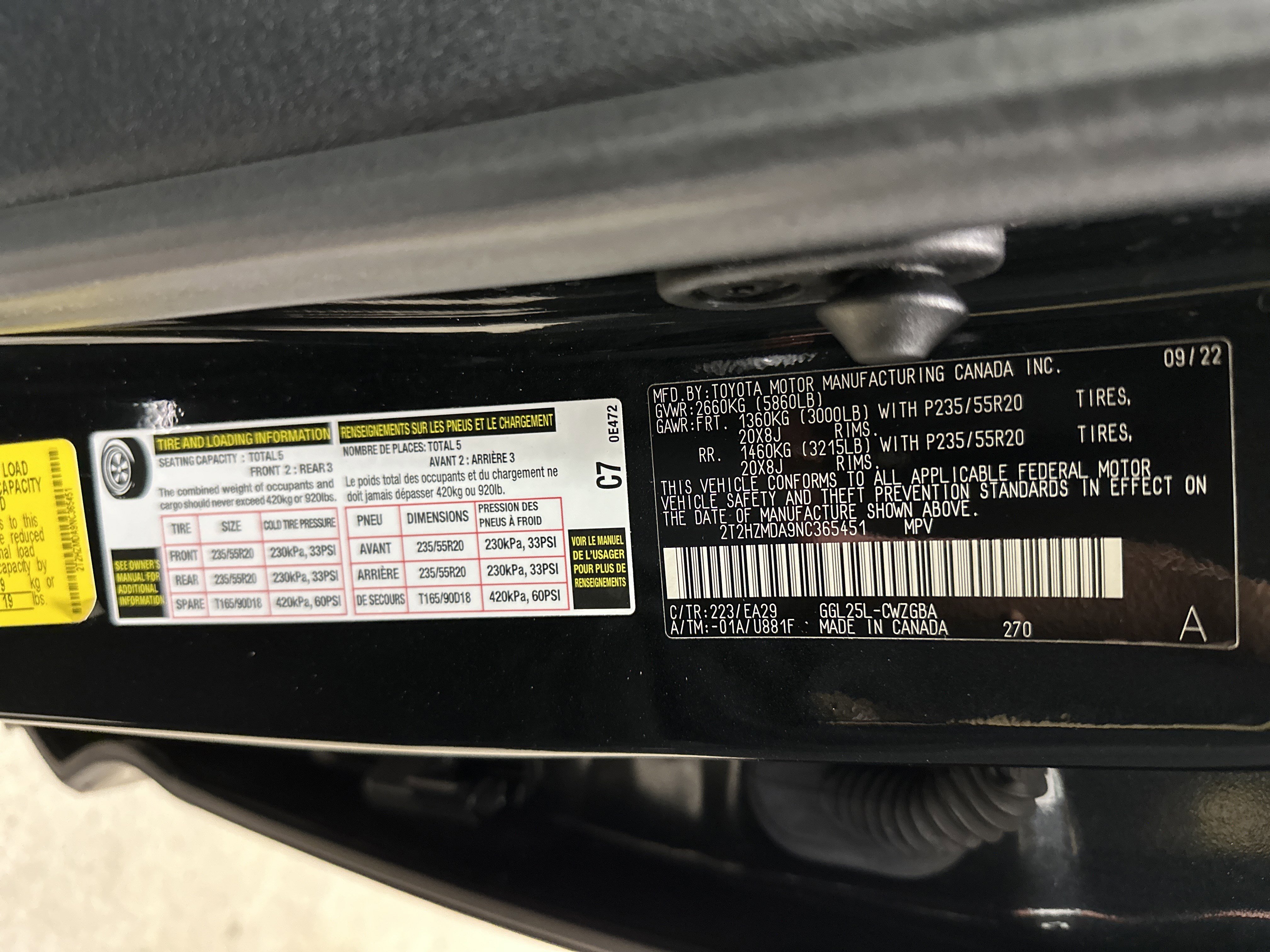 Certified 2022 Lexus RX 350 AWD w/ Premium Package image 35