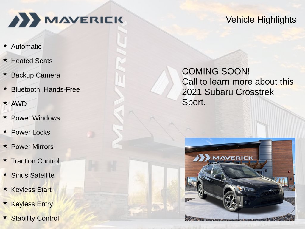 Used 2021 Subaru Crosstrek 2.5i Sport AWD/4WD image 3