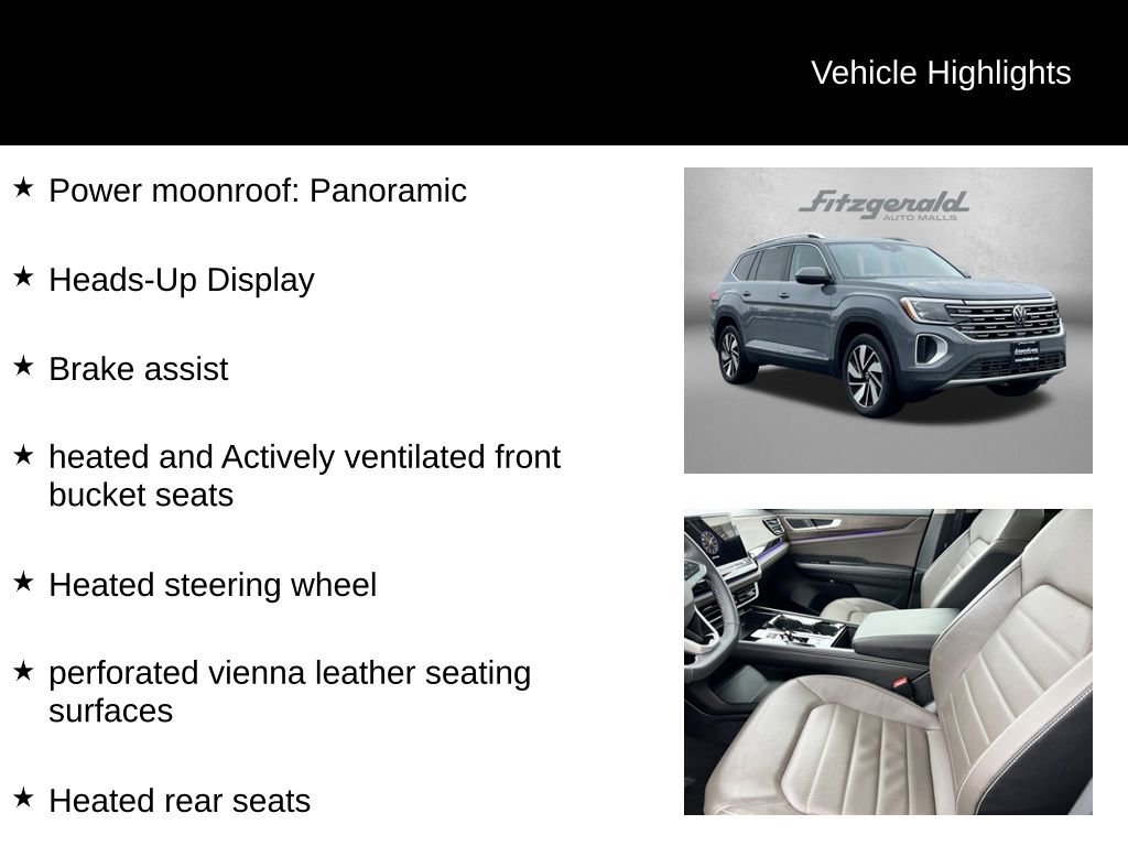 Used 2025 Volkswagen Atlas SEL image 9