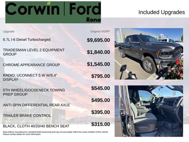 Used 2022 RAM 2500 Tradesman AWD/4WD image 3