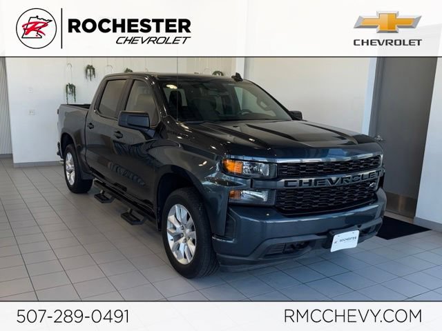 Used 2021 Chevrolet Silverado 1500 Custom w/ LPO, Dark Essentials Package