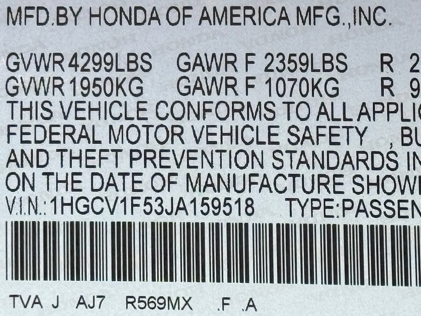 Used 2018 Honda Accord EX-L image 52