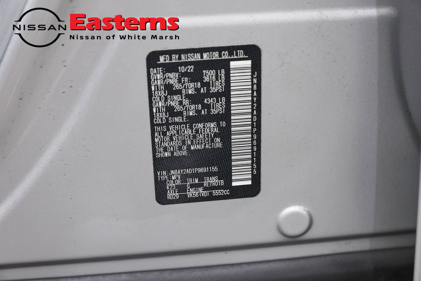 Used 2023 Nissan Armada SV AWD/4WD image 36