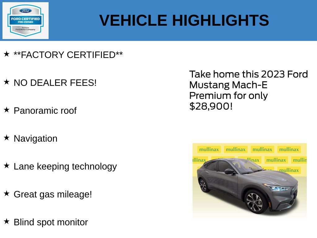 Used 2023 Ford Mustang Mach-E Premium RWD image 11