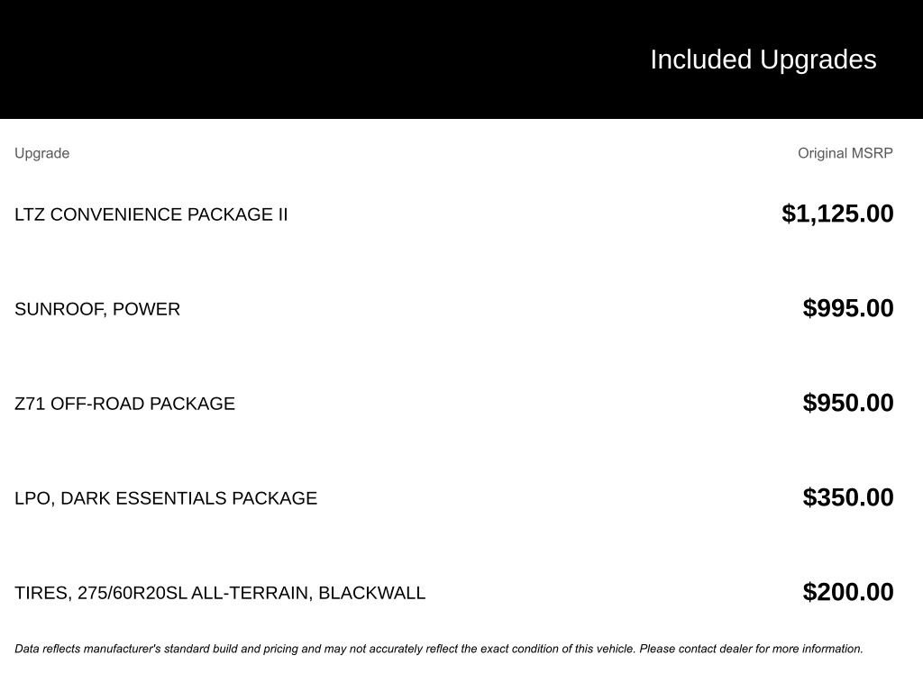 Used 2023 Chevrolet Silverado 1500 LTZ w/ LTZ Convenience Package II image 3