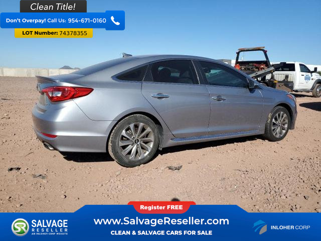 Used 2015 Hyundai Sonata Sport w/ Option Group 03 FWD image 4