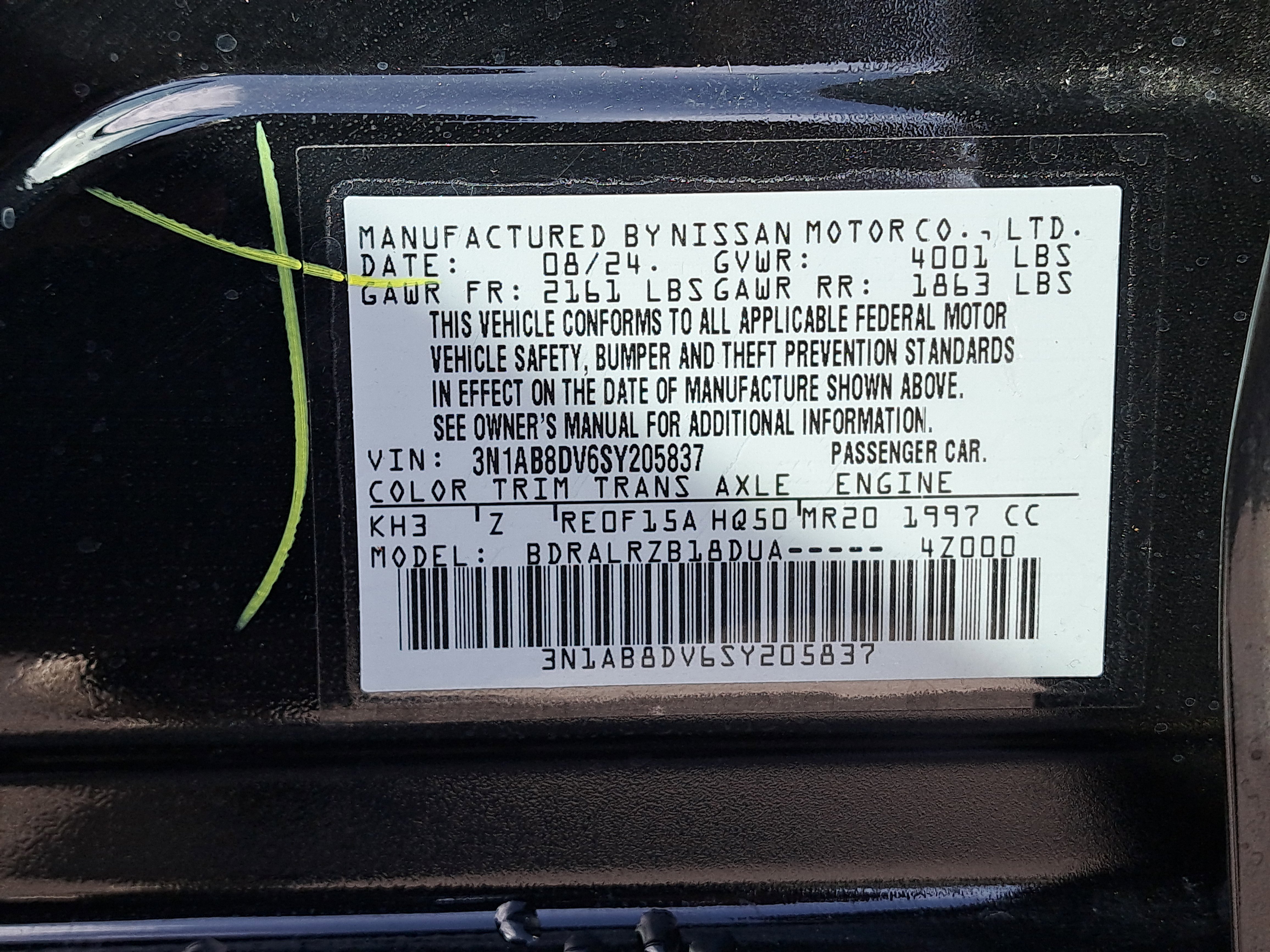 Certified 2025 Nissan Sentra SR image 30