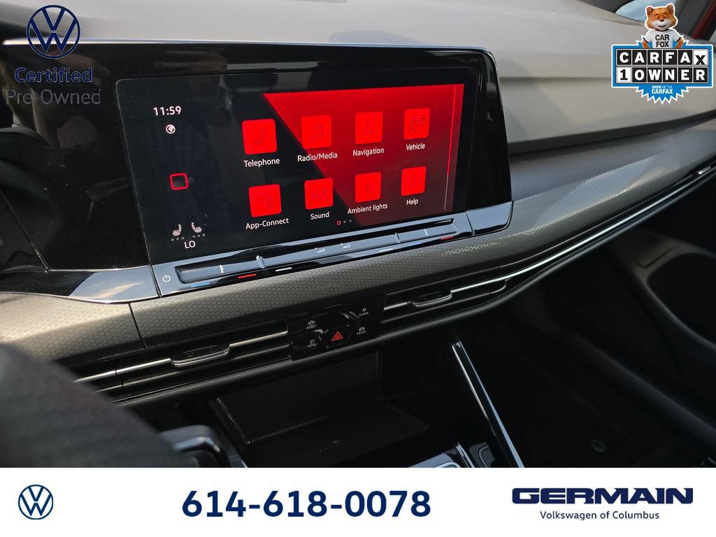 Certified 2024 Volkswagen GTI SE FWD image 24
