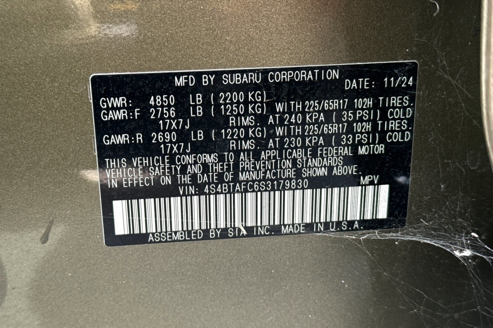 Used 2025 Subaru Outback Premium AWD/4WD image 40